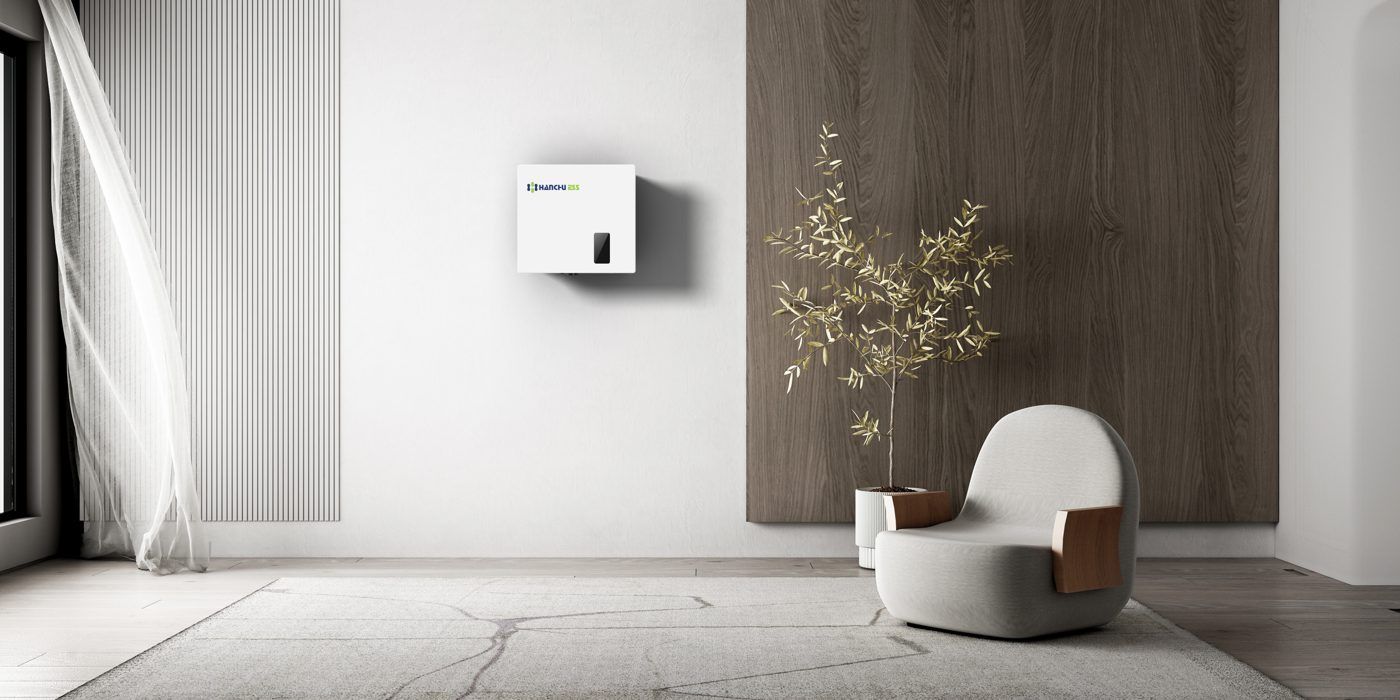 Installed on a wall at home